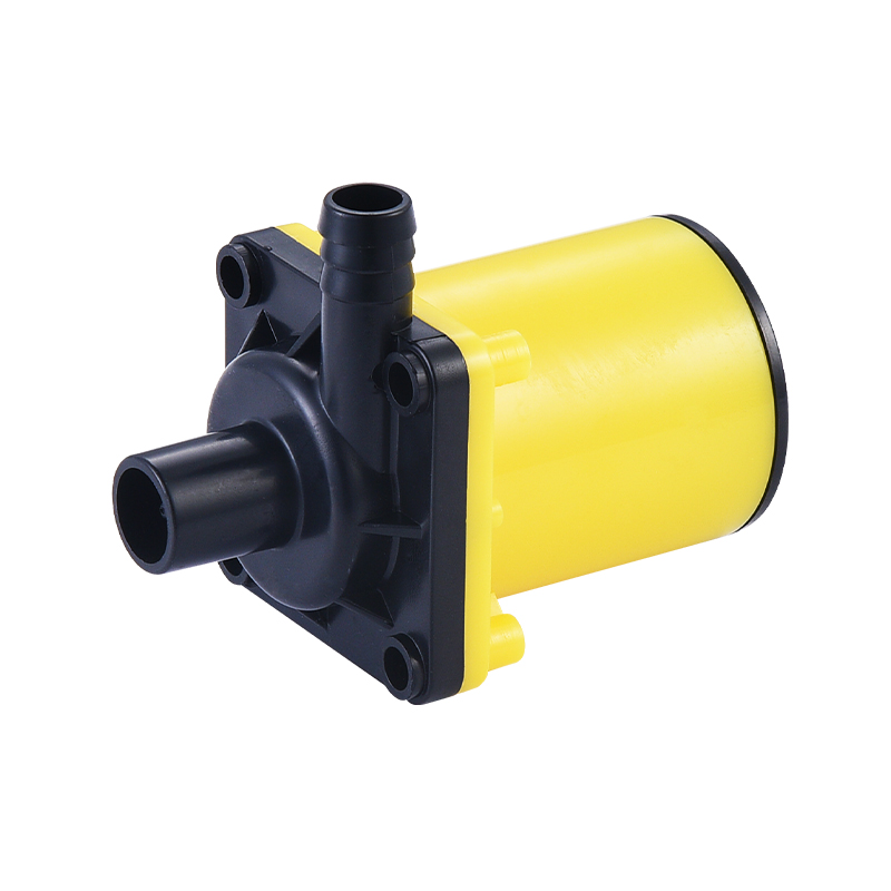 How effective is flow channel optimization in reducing turbulent noise in a high water pressure, low noise water pump solar?